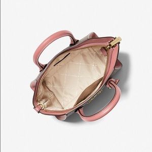 Avril Small Logo Top-Zip Satchel Micheal Kors